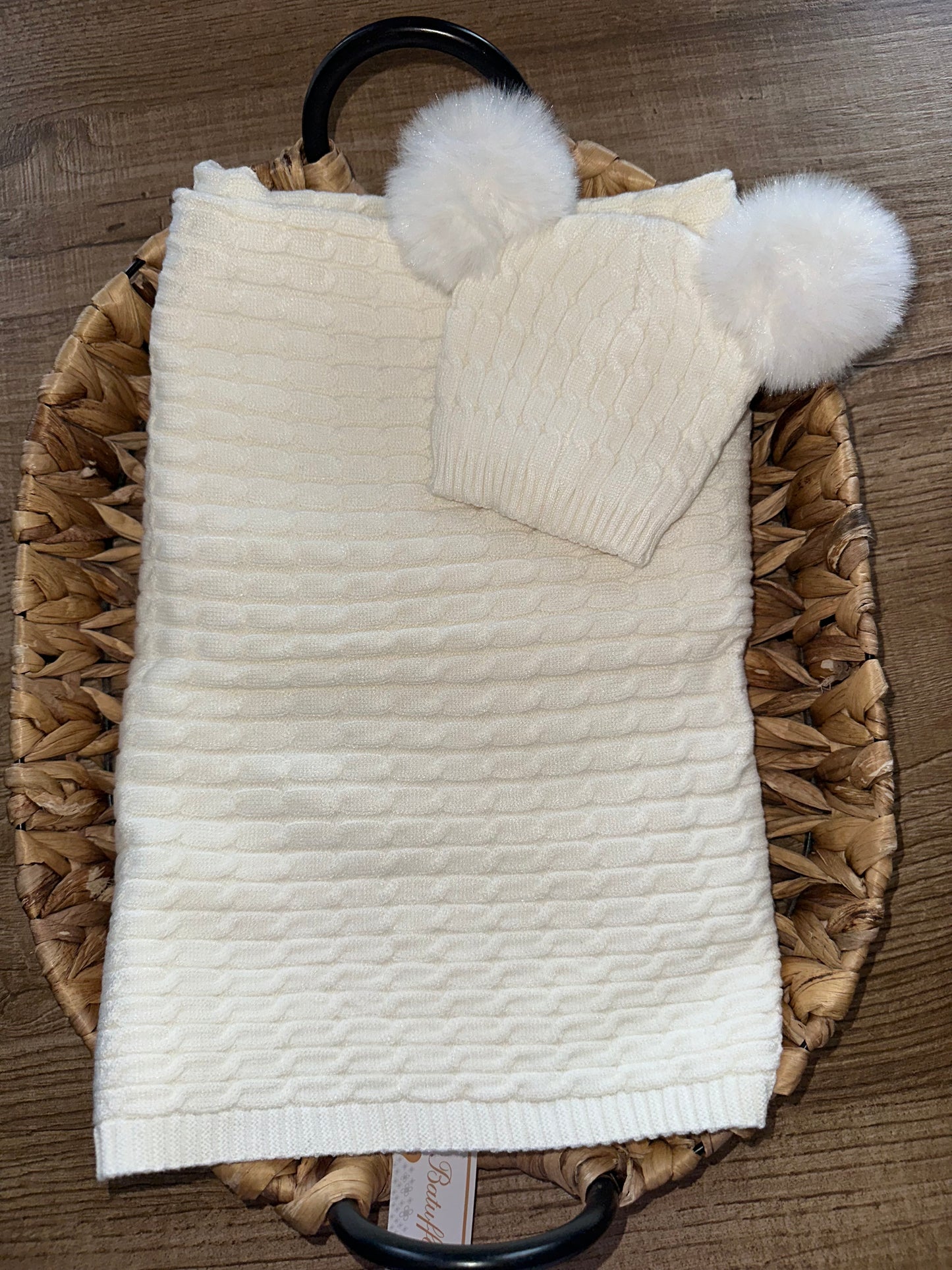 Set cappello e coperta