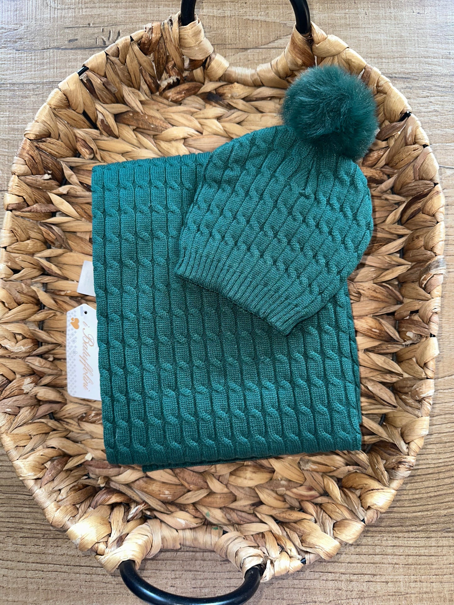 Set cappello e coperta