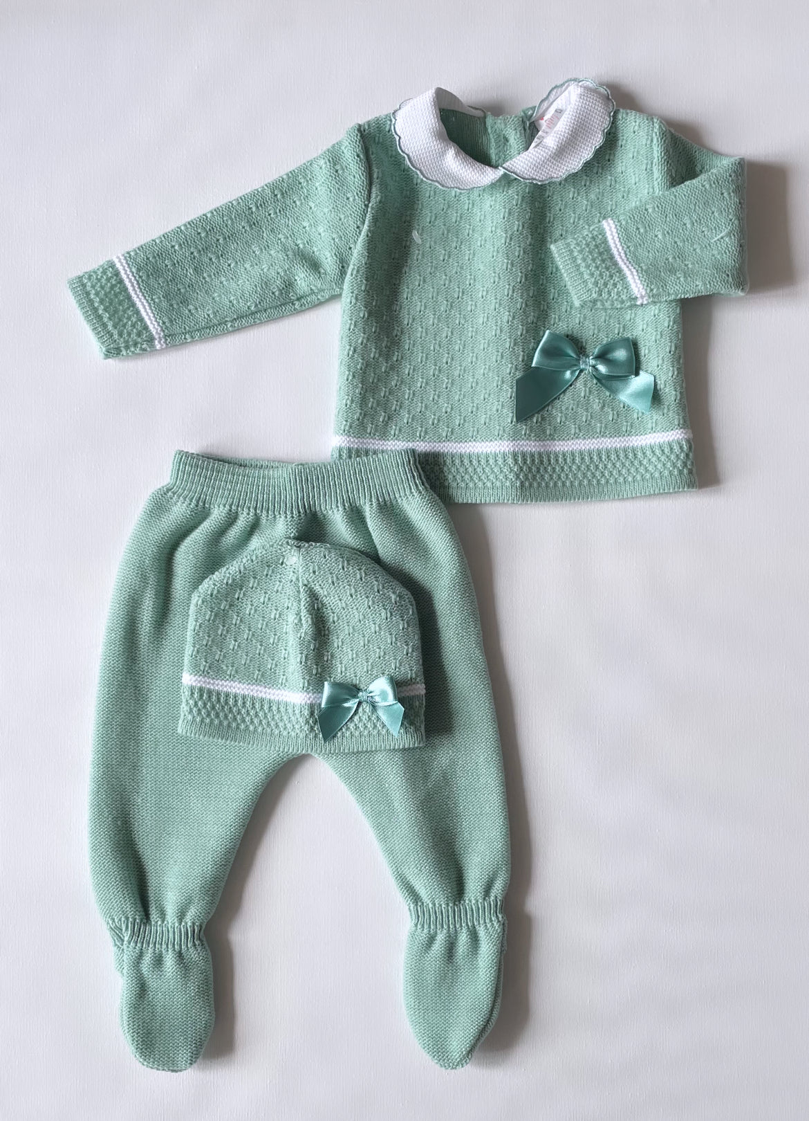 Coordinato salvia bimba