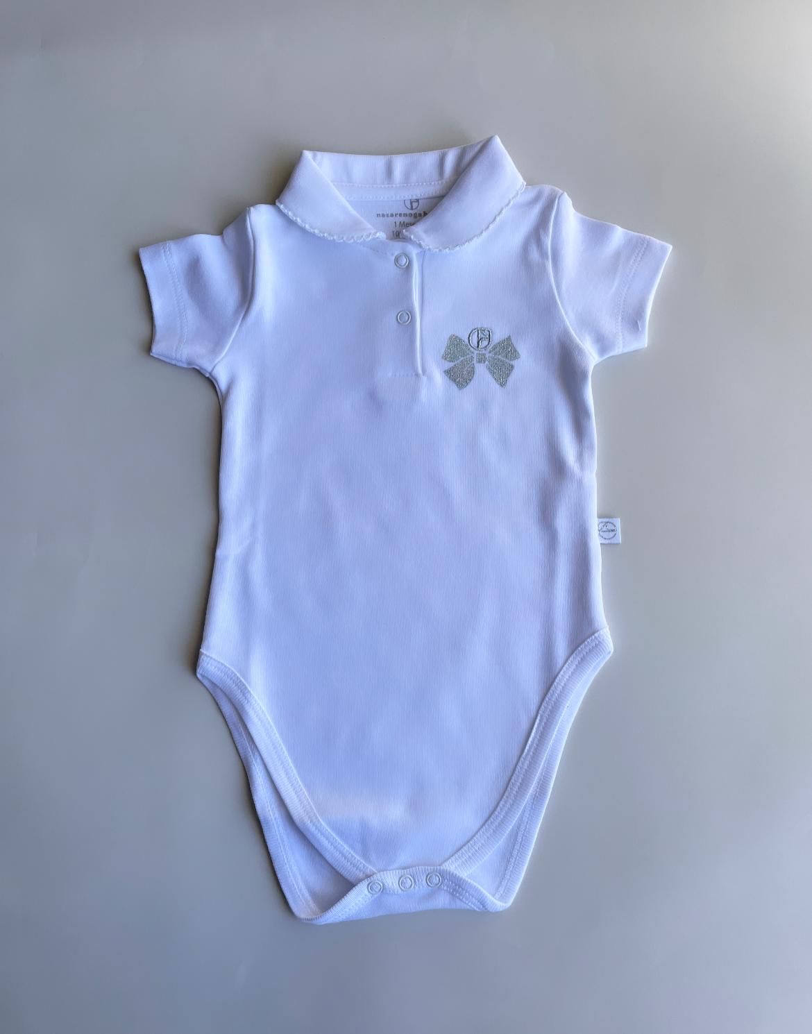 BODY BIANCO CON COLLETTO