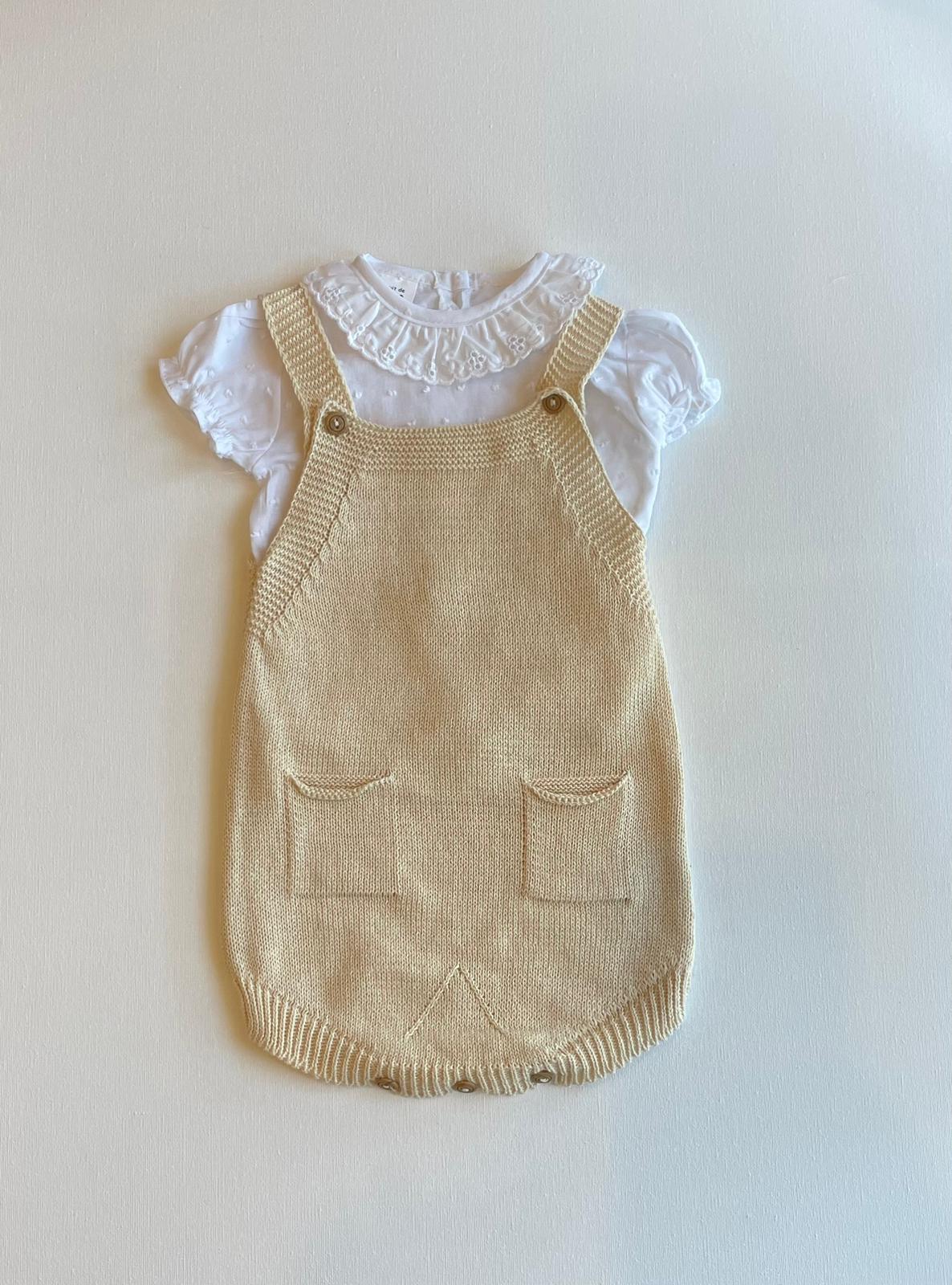SALOPETTE CON CAMICIA