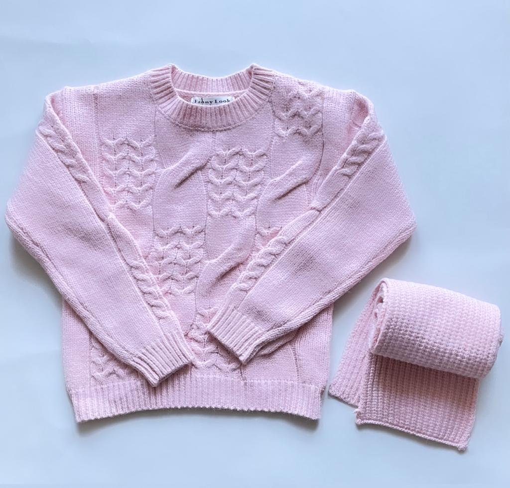 MAGLIONE INTRECCIO