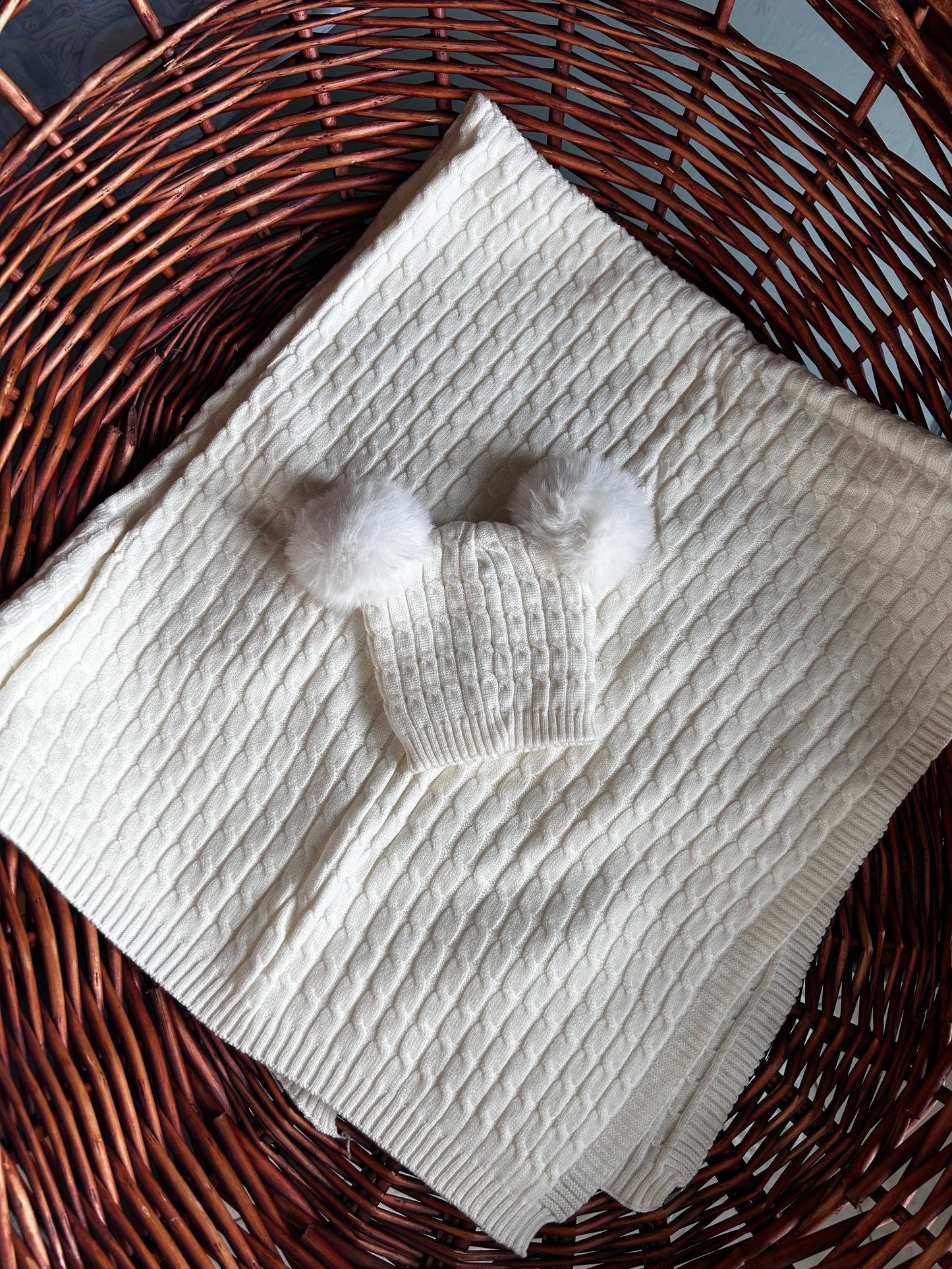 Set cappello e coperta