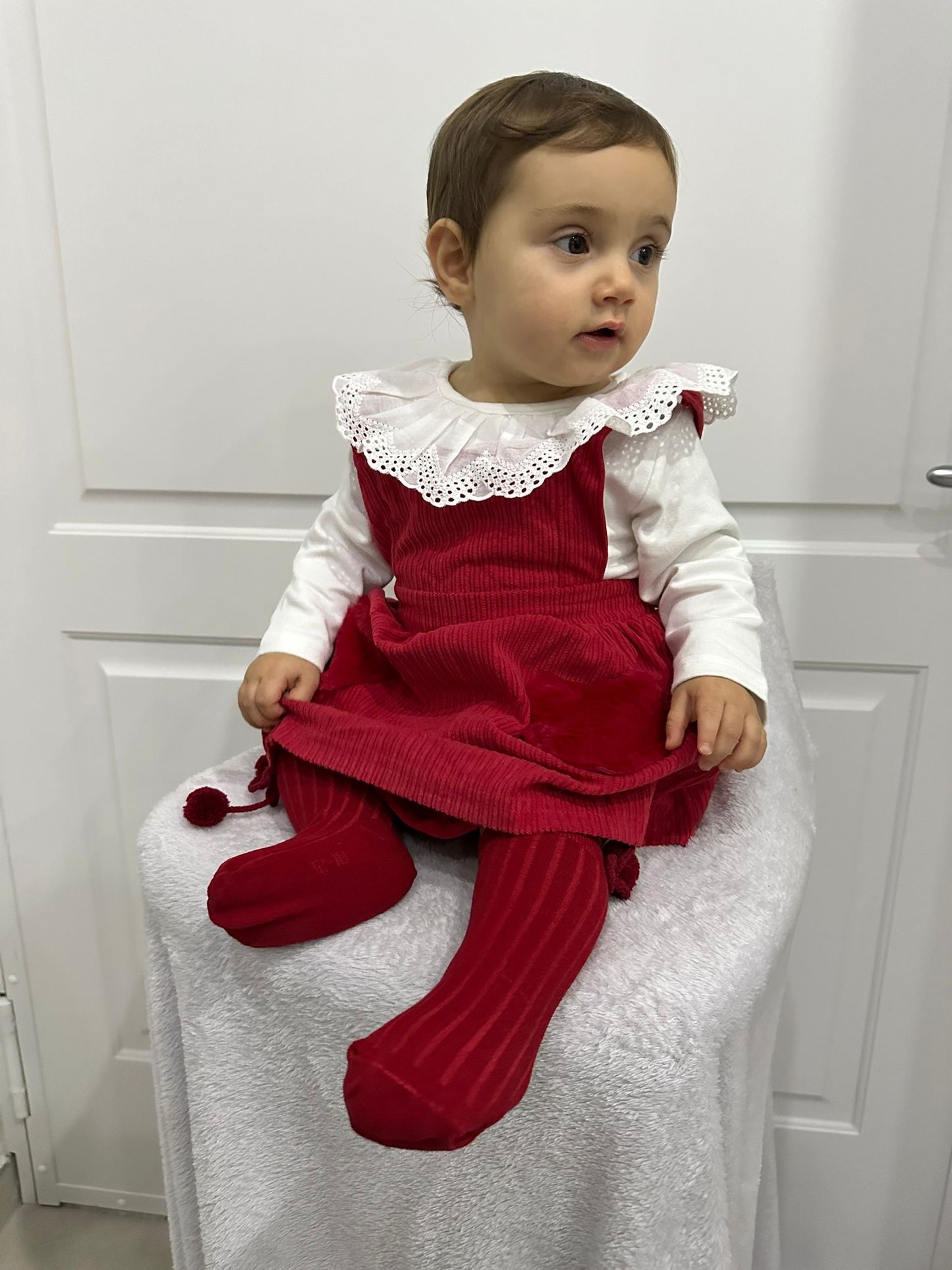Salopette cuori