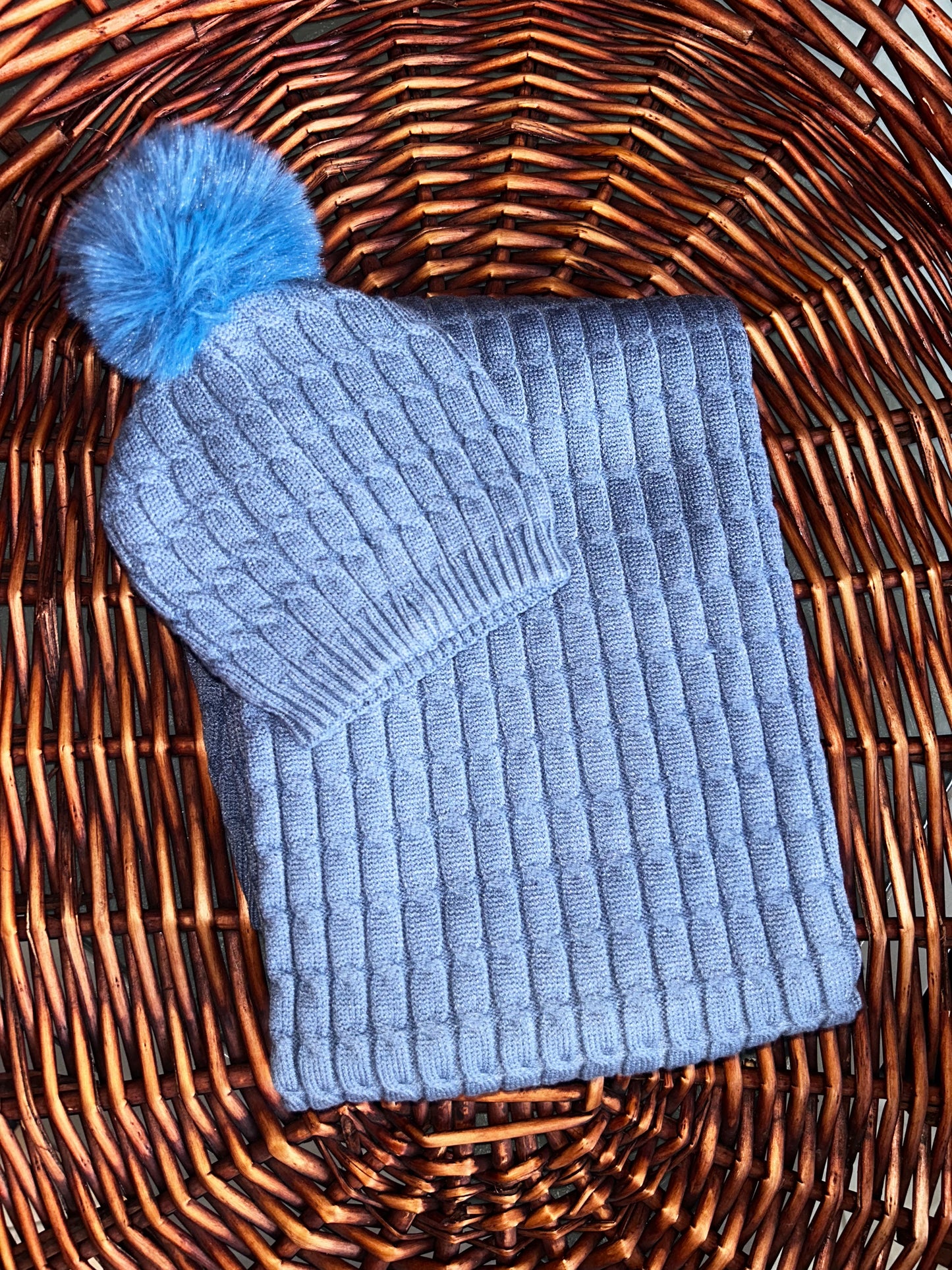 Set cappello e coperta