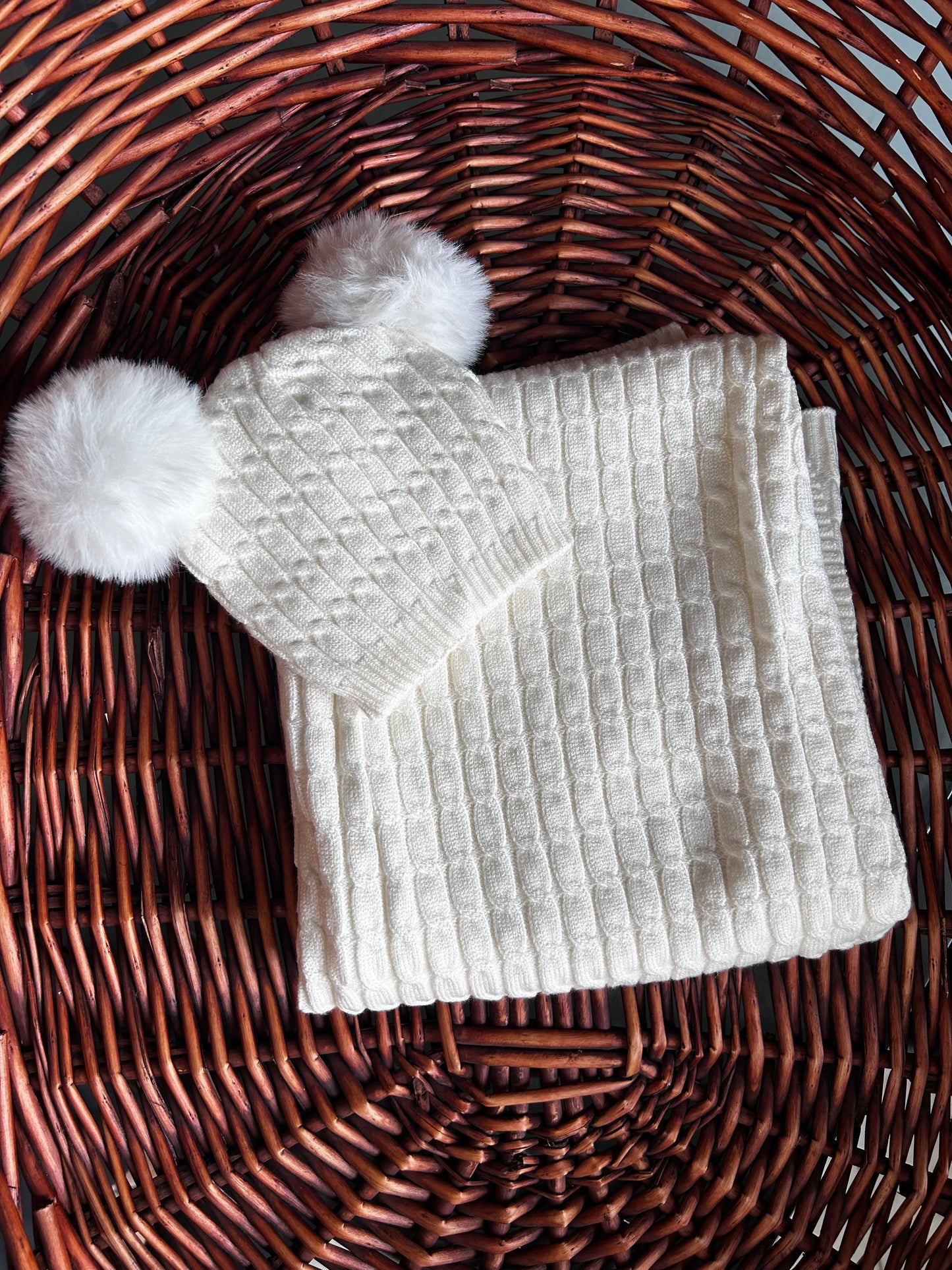 Set cappello e coperta