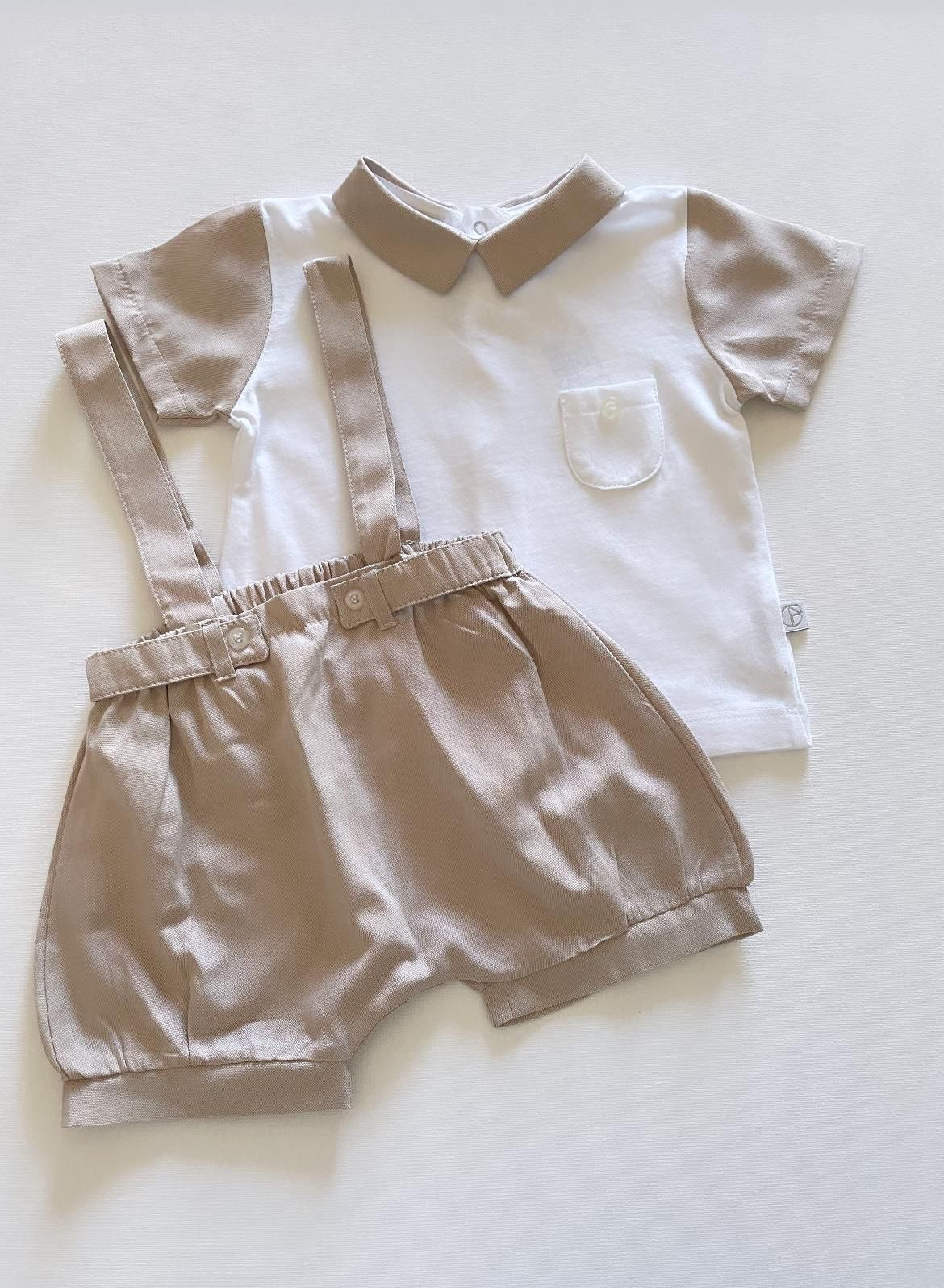 SALOPETTE BEIGE BIMBO