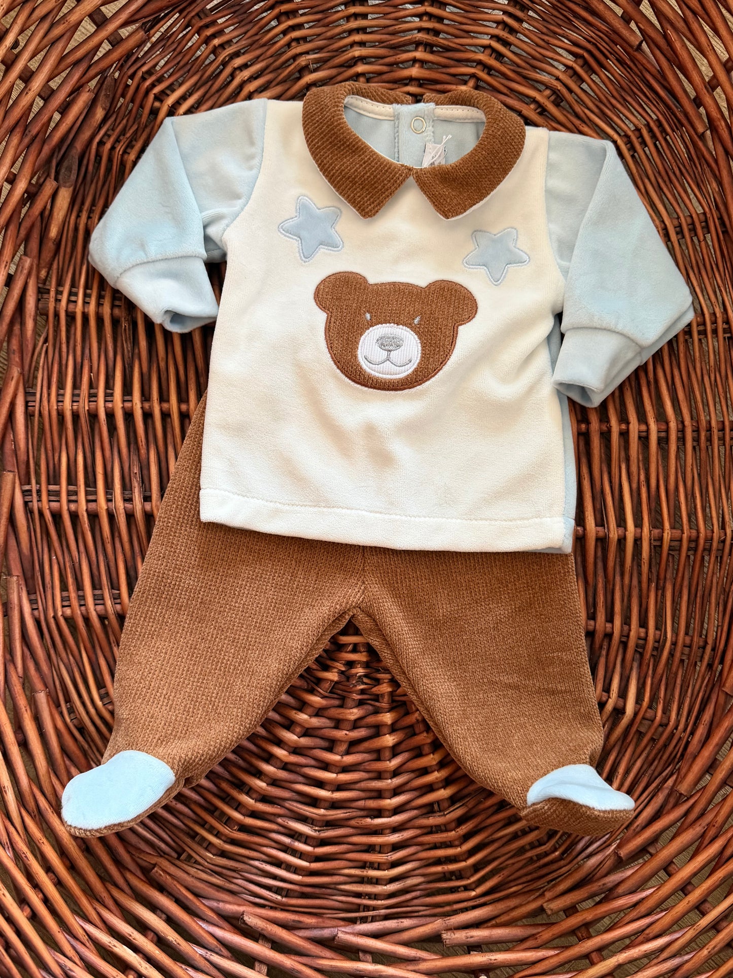 Completo orsetto ciniglia