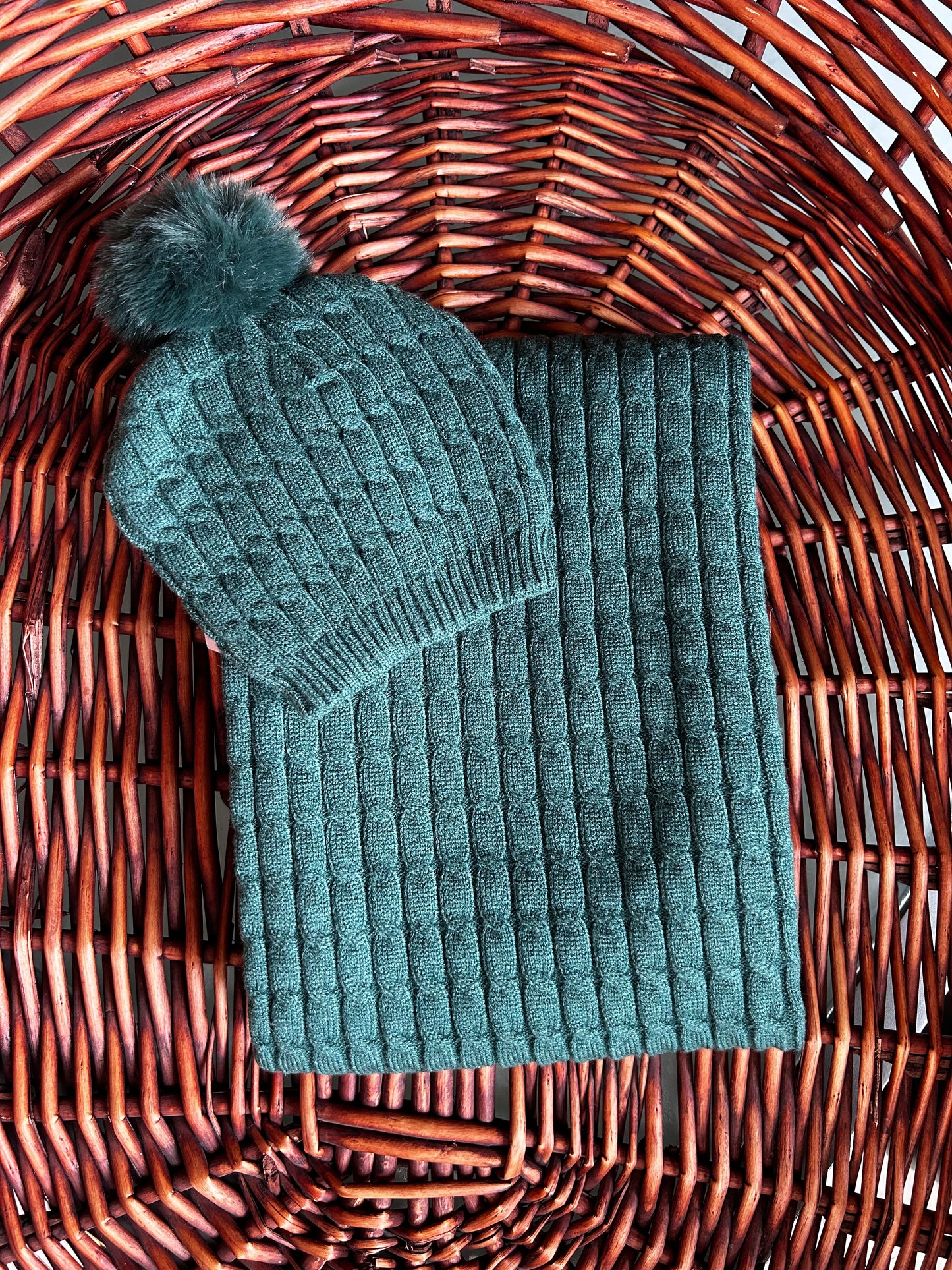 Set cappello e coperta