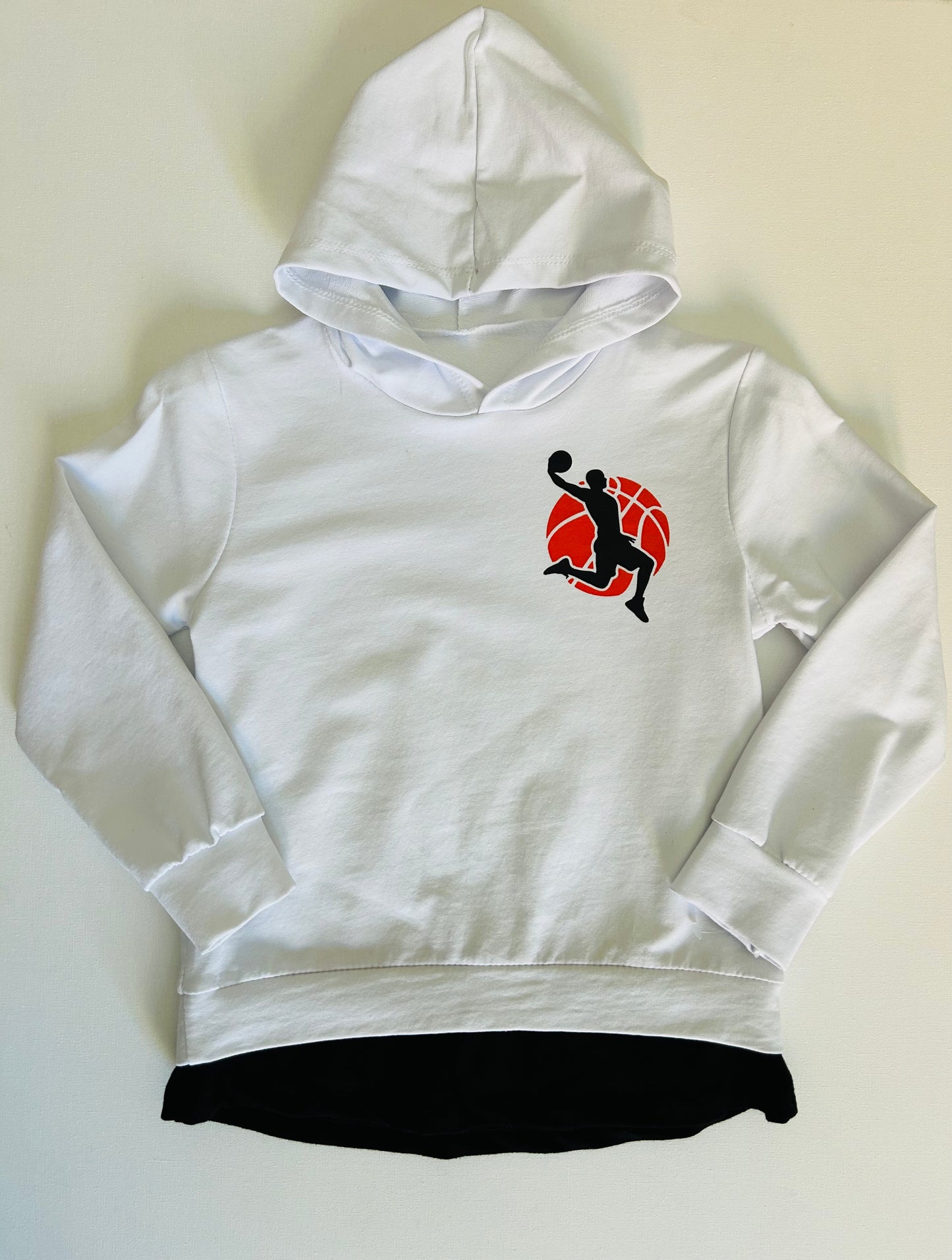 Maglia in cotone con cappuccio